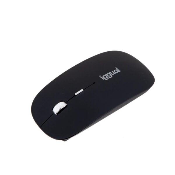 iggual ratón bluetooth bom-1600dpi negro