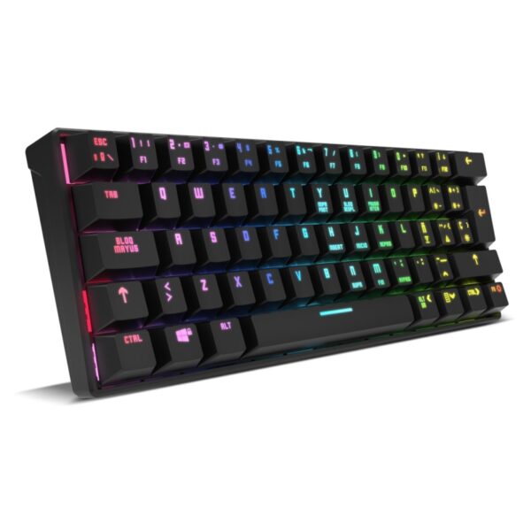 krom teclado gaming kluster rgb mini keyboard