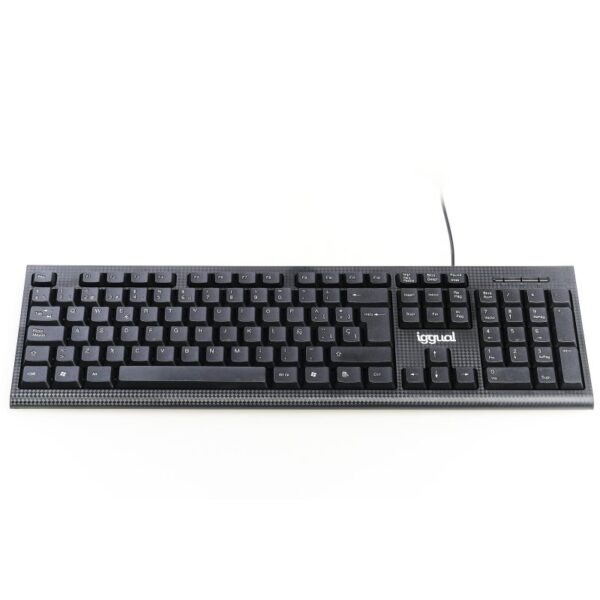 iggual teclado estándar ck-business-105t negro