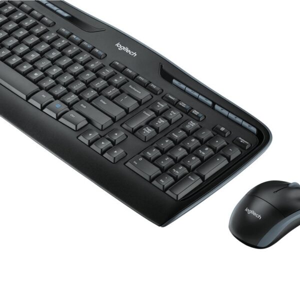 logitech teclado+ ratón mk330 usb negro- 2