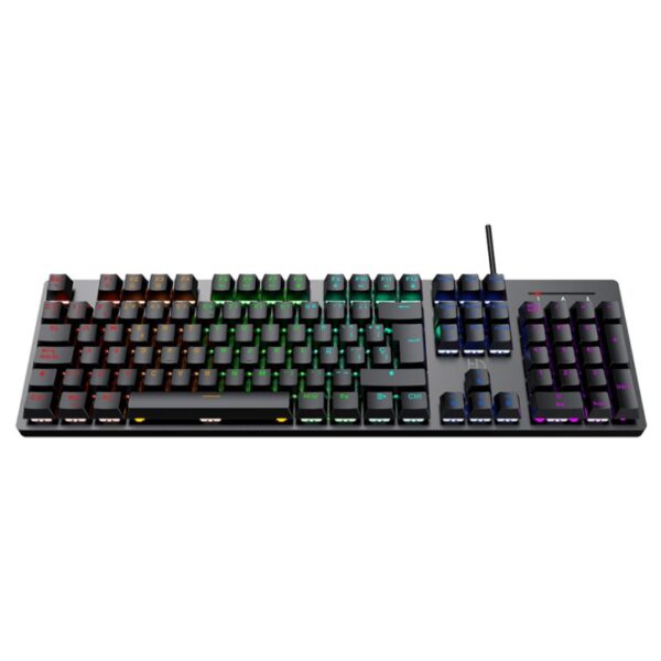 hiditec teclado gaming gk400 mecanico- 1