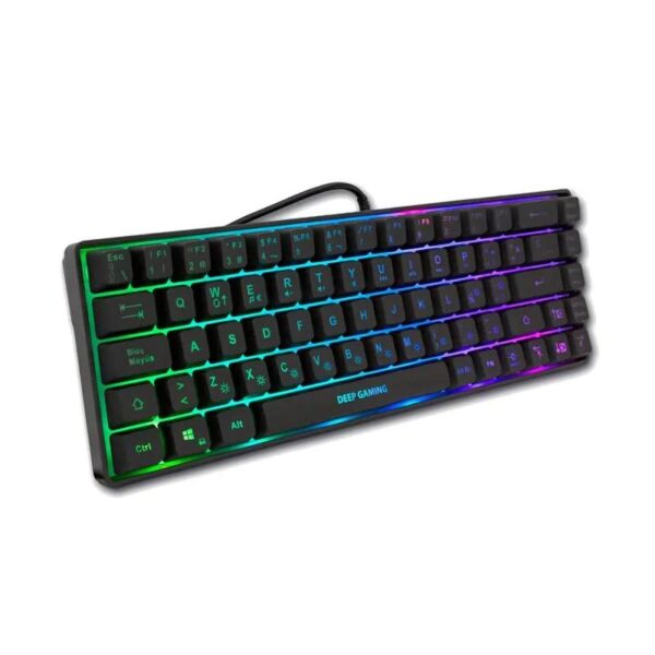 deepgaming teclado key65 rgb- 1